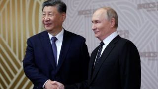 پیام تبریک پوتین به رئیس جمهور چین پیام تبریک پوتین به رئیس جمهور چین