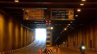 هر دو مسیر تونل امیر کبیر امشب مسدود است