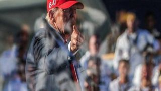 تناقضگوییهای ترامپ در مراسم نیروی دریایی آمریکا تناقضگوییهای ترامپ در مراسم نیروی دریایی آمریکا