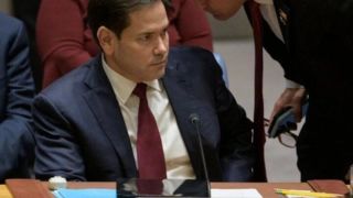 «روبیو» باز هم از جنایتهای رژیم صهیونیستی دفاع کرد «روبیو» باز هم از جنایتهای رژیم صهیونیستی دفاع کرد