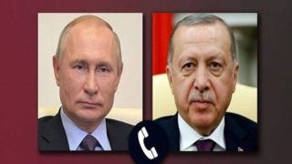 رایزنی اردوغان و پوتین درباره اوکراین و غزه