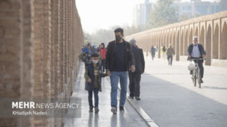 بیستمین روز متوالی آلودگی هوای اصفهان بیستمین روز متوالی آلودگی هوای اصفهان