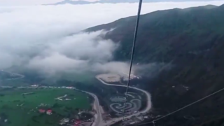 سفری حیرت‌انگیز به دریای بیکران ابرها در گردنه حیران