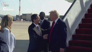 ورود رئیسجمهور آمریکا به تلآویو ورود رئیسجمهور آمریکا به تلآویو