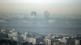 غبار و آلودگی هوای عجیب شهر مشهد!