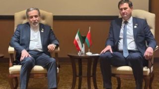 دیدار عراقچی با وزیر امور خارجه بلاروس دیدار عراقچی با وزیر امور خارجه بلاروس