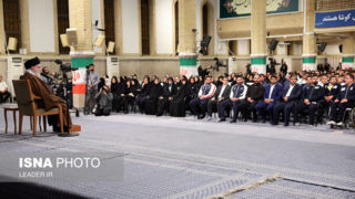 دیدار قهرمانان ورزشی و مدال‌آوران المپیادهای علمی با رهبر انقلاب