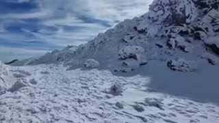 چهرۀ زمستانی قلۀ سبلان