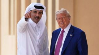 ترامپ در دوحه با امیر قطر ملاقات میکند ترامپ در دوحه با امیر قطر ملاقات میکند