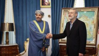 وزیر کشور عمان با لاریجانی دیدار کرد