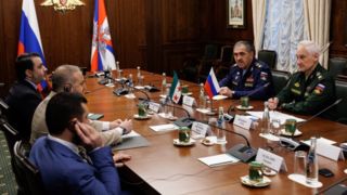 سومین سفر وزیر دفاع دولت موقت سوریه به مسکو