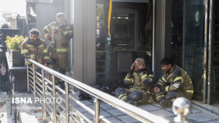 آتش‌سوزی یک رستوران در شهرک غرب