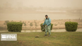 هوای اهواز در وضعیت بسیار ناسالم