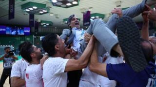 شمسایی: نشان دادیم که تیم بزرگ کجا بزرگی می‌کند/ این قهرمانی هدیه خداوند بود