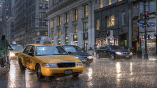 برف پاییزی شدید بر فراز نیویورک