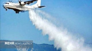 هواپیمای بارورسازی ابرها در حوضه آبریز دریاچه ارومیه پرواز کرد