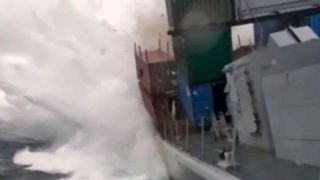 انهدام یک کشتی در جریان رزمایش ناتو انهدام یک کشتی در جریان رزمایش ناتو