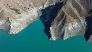 خشک‌ترین وضعیت سد کرج در یک دهه اخیر