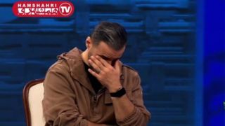 گریه کردن مجری تلویزیون بخاطر بالارفتن قیمت‌ لبنیات!