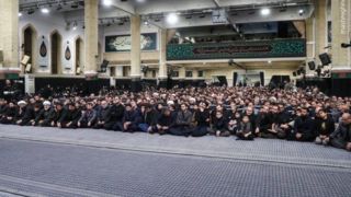 آخرین شب مراسم عزاداری شهادت حضرت صدیقه(س) در حسینیه امام خمینی(ره)