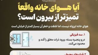 آیا هوای خانه واقعا تمیزتر از بیرون است؟