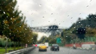 بارش باران پاییزی بعد از ۷۰ روز در کرج 