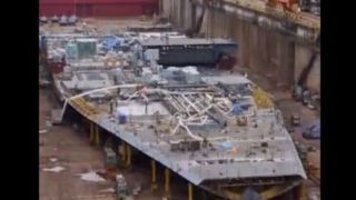 تایملپسی دیدنی از روند ساخت یک کشتی تفریحی تایملپسی دیدنی از روند ساخت یک کشتی تفریحی