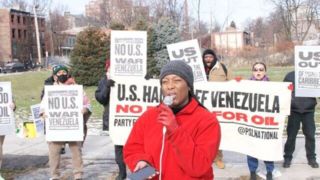 تظاهرات در ده‌ها شهر آمریکا در اعتراض به جنگ‌طلبی دولت ترامپ