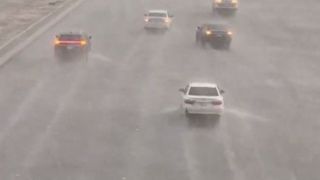 بارش شدید باران در جده عربستان