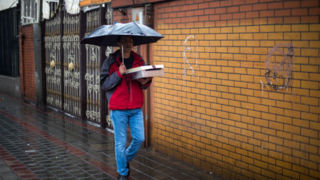 هوای بارانی تهران در شرایط نارنجی هوای بارانی تهران در شرایط نارنجی