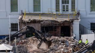 شکایت نهاد زیر نظر کنگره آمریکا از ترامپ به دلیل تخریب بخشی از کاخ سفید شکایت نهاد زیر نظر کنگره آمریکا از ترامپ به دلیل تخریب بخشی از کاخ سفید