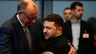 مرتس: آمریکا با تضمین‌های امنیتی مشابه ناتو به اوکراین موافقت کرد