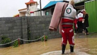 نجات نفسگیر تنها ساکن یک روستا از سیل