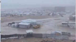 زمستان در غزه و چادرهایی که یک به یک در حال غرق شدن‌اند! 