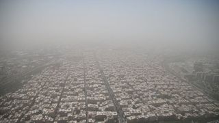 هوای تهران در وضعیت ناسالم برای گروه های حساس