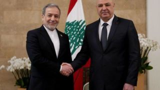 دیدار عراقچی با رئیس جمهور لبنان