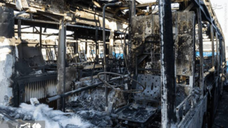 اتوبوس‌های سوخته در پایتخت