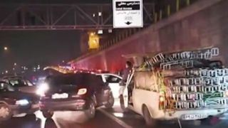 حمله به بزرگراه امام علی(ع) تهران