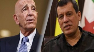 دیدار فرمانده «قسد» و فرستاده ویژه ترامپ با حضور بارزانی