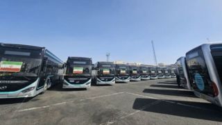 بارگیری ۵۰ اتوبوس برقی در چین به مقصد ایران بارگیری ۵۰ اتوبوس برقی در چین به مقصد ایران