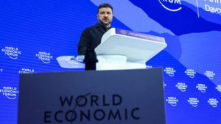 اظهارات خصمانه زلنسکی علیه ایران و حمله به اروپا در داووس