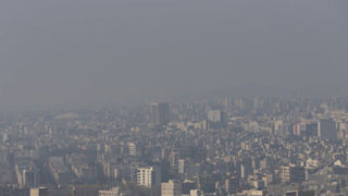 آلودگی هوای تهران شدت می‌گیرد