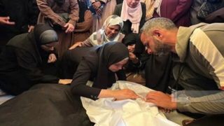 شهادت ۳۱ فلسطینی و بمباران مرکز پلیس غزه