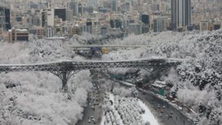 پایتخت به استقبال بارش برف می‌رود