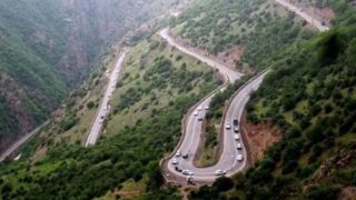 ترافیک نیمه سنگین در محورهای هراز و کندوان  