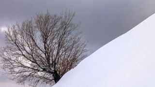 بارش زیبای برف در خرم آباد 