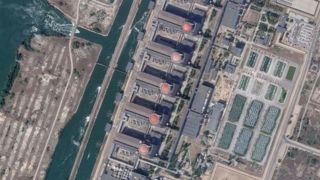 حمله اوکراین به نیروگاه هسته‌ای زاپروژیا