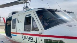 اورژانس هوایی جان یک بیمار را در بستک هرمزگان نجات داد