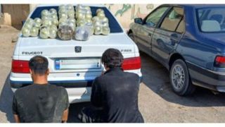 کشف ۲۸۰ کیلو تریاک در ۲ عملیات پلیس شهرستان نیمروز  