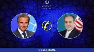 تماس مدیرکل آژانس بینالمللی انرژی اتمی با عراقچی تماس مدیرکل آژانس بینالمللی انرژی اتمی با عراقچی